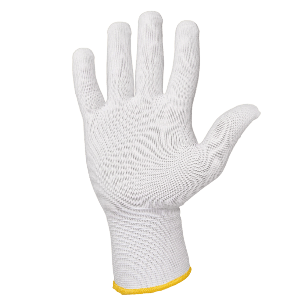 JS011n/L Перчатки JETA Safety нейлоновые белые, размер L, 1 пара