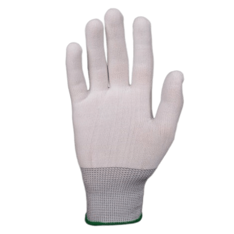 JS011p/L Перчатки JETA Safety полиэфирное волокно, белые, размер L, 1 пара