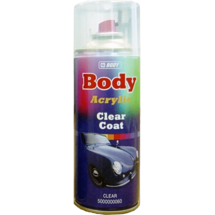 Лак Clear Coat  BODY (аэрозоль) 400мл