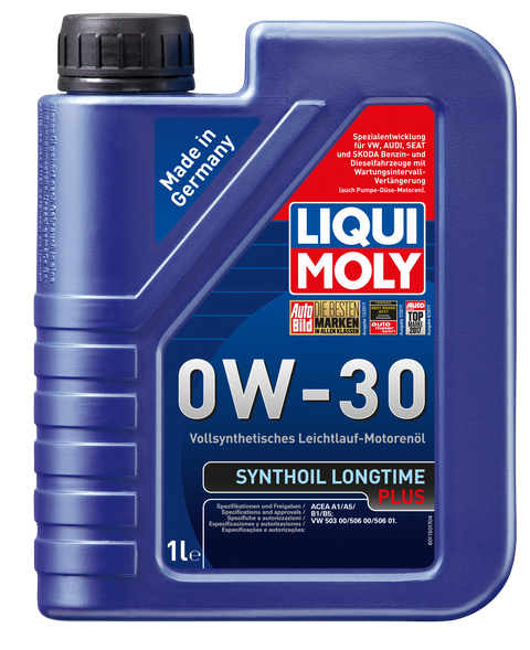 Liqui Moly 1150 масло моторное Synthoil Longtime Plus 0w30 синтетическое 1л (специально для Volkswagen Audi Group)