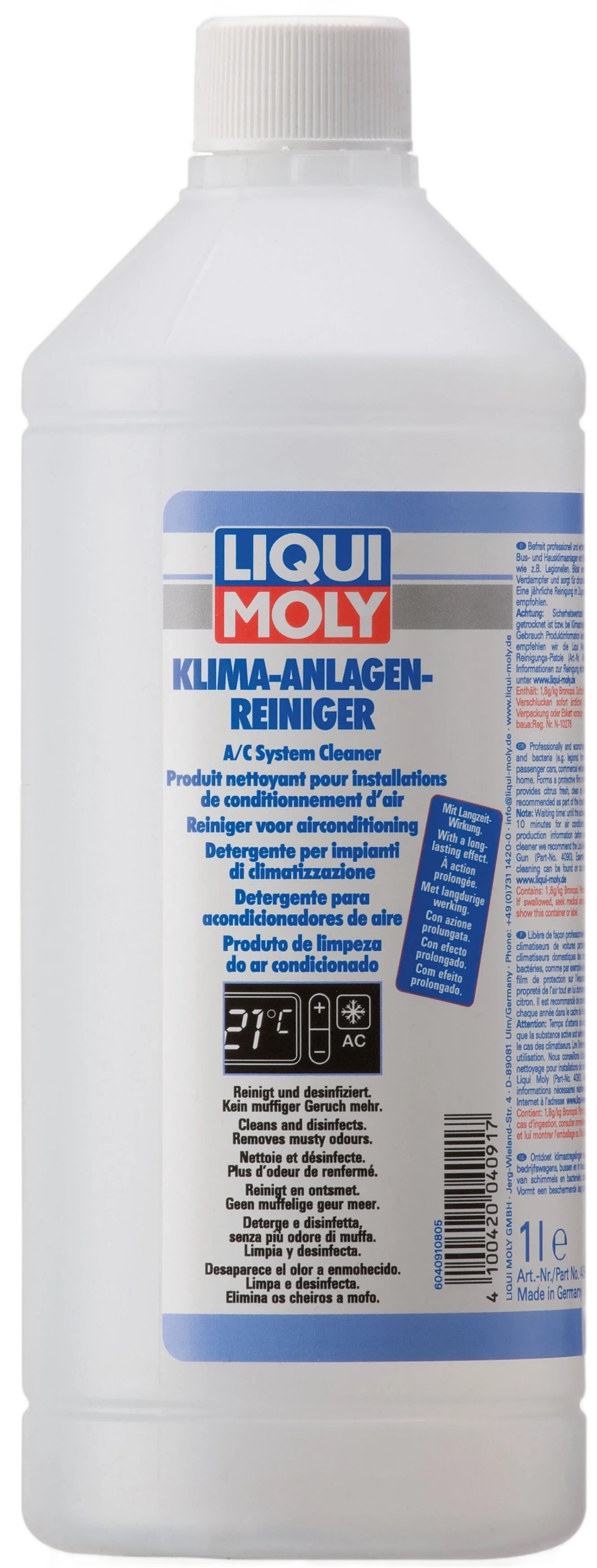 Liqui Moly 4091 Жидкость для очистки кондиционеров 1л