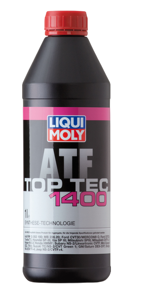 Liqui Moly 8041/3662 Масло трансмиссионное для вариаторов CVT Top Tec ATF 1400 HC-синтетическое 1л