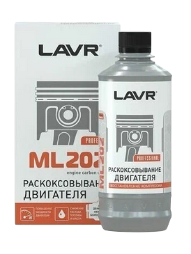 Ln2502 LAVR ML-202 Комплект жидкость для раскоксовки двигателя 185мл