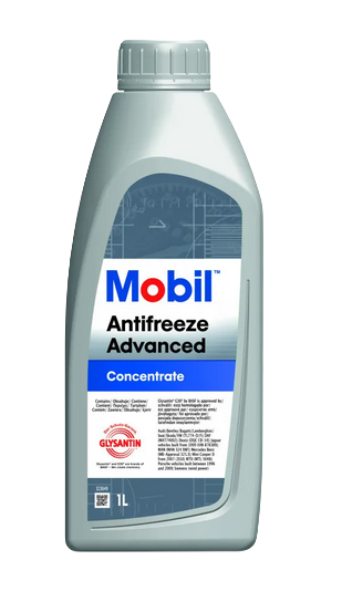 MOBIL 151153 Antifreeze Advanced 1л красный (концентрат)