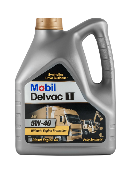 MOBIL 152656 масло моторное DELVAC 1 5W40 синтетическое 4л