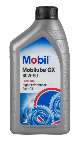 MOBIL 152660 масло трансмиссионное MOBILUBE GX SAE80W90 GL-4 для МКПП минеральное 1л