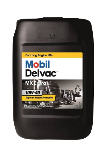 MOBIL 152673 масло моторное DELVAC MX EXTRA 10W40 полусинтетическое для грузовых машин 20л