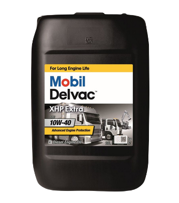 MOBIL 152712 масло моторное DELVAC XHP EXTRA 10W40 синтетическое для грузовых машин 20л