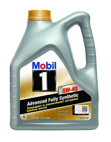 MOBIL1 153265 масло моторное FSX1 5w40 cинтетическое 4л