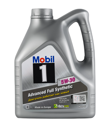 MOBIL1 154806 масло моторное  X1 5w30 синтетическое 4л