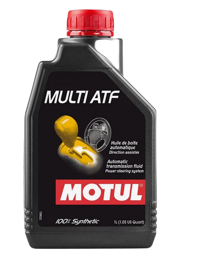 MOTUL 105784 масло трансмиссионное для АКПП и ГУР MULTI ATF (Dexron III, SP-III, ATF+3/+4, Mercon V) синтетическое 1л