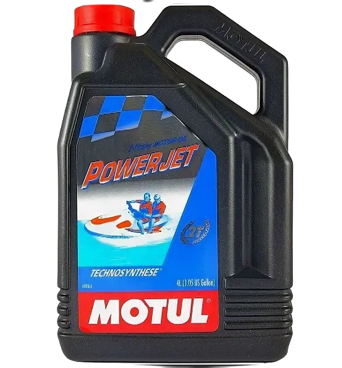 MOTUL 105873 масло моторное POWER JET 2Т полусинтетическое для 2Т гидроциклов 4л