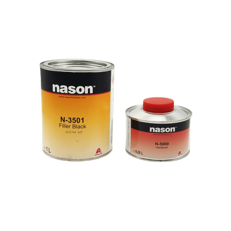 Nason N-3501 FILLER Black грунт-наполнитель 1л + отвердитель 0,25л