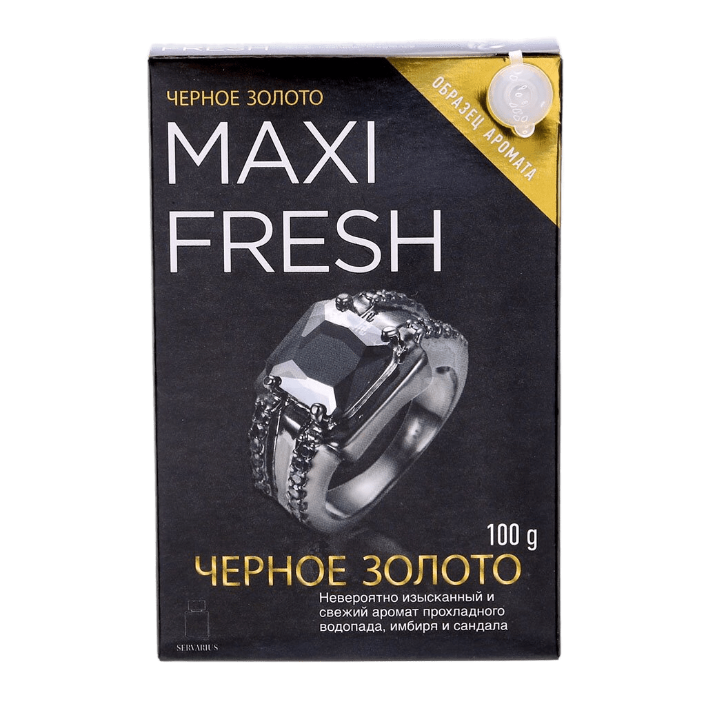 Освежитель воздуха HMF-5 MAXI FRESH (черное золото) жидкостный подвесной 4мл (HMF-5)