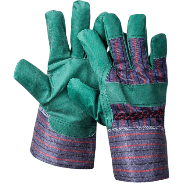 Перчатки рабочие зеленые искусственная кожа STAYER размер ХL (1132-ХL)