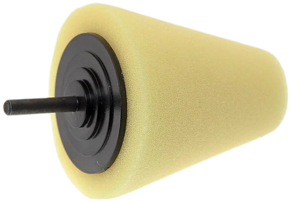 PL80H Forsage Губка полировальная для дрели конусная (80/30 желтая)