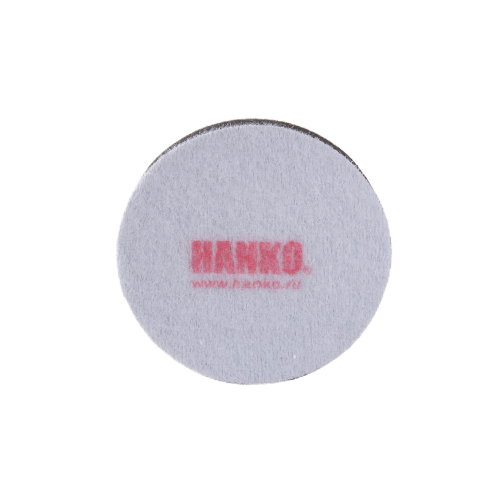 Полировальный диск Hanko гладкий мягкий черный 80 х 25мм