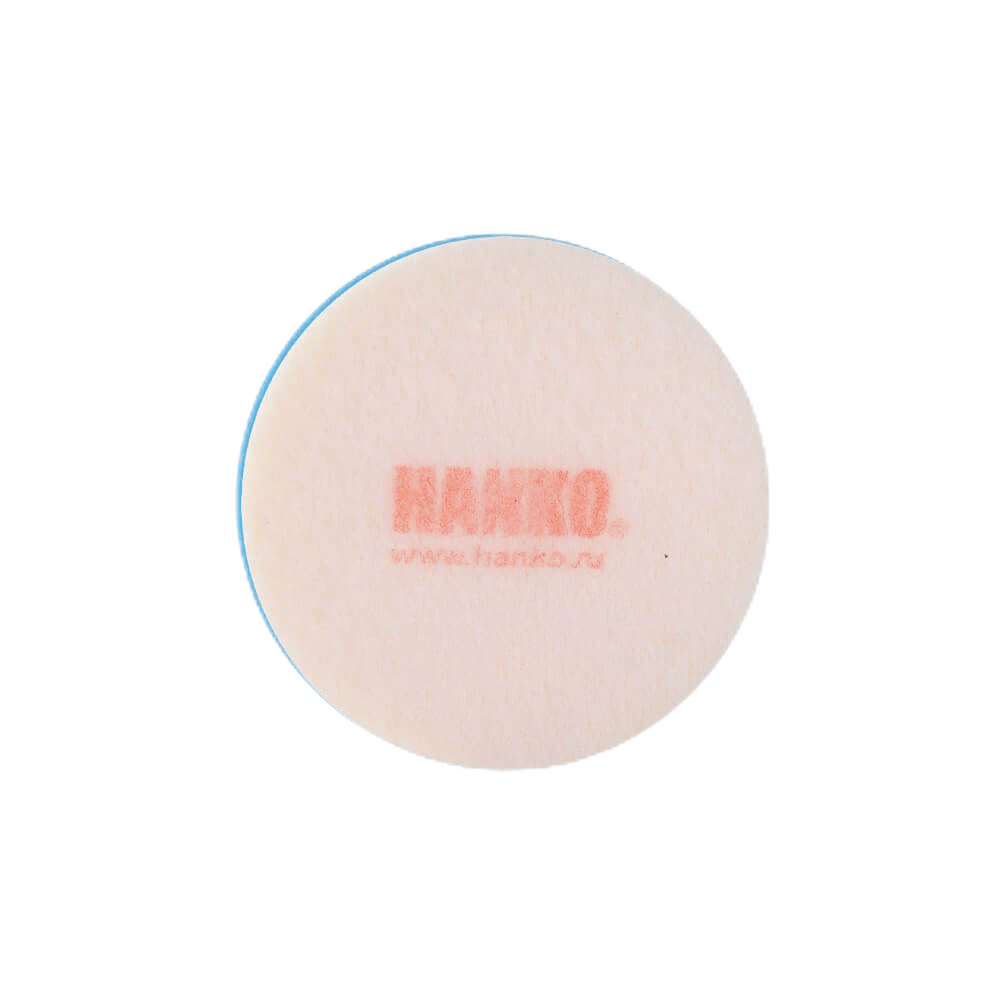 Полировальный диск Hanko гладкий средней жесткости голубой 80 х 25мм