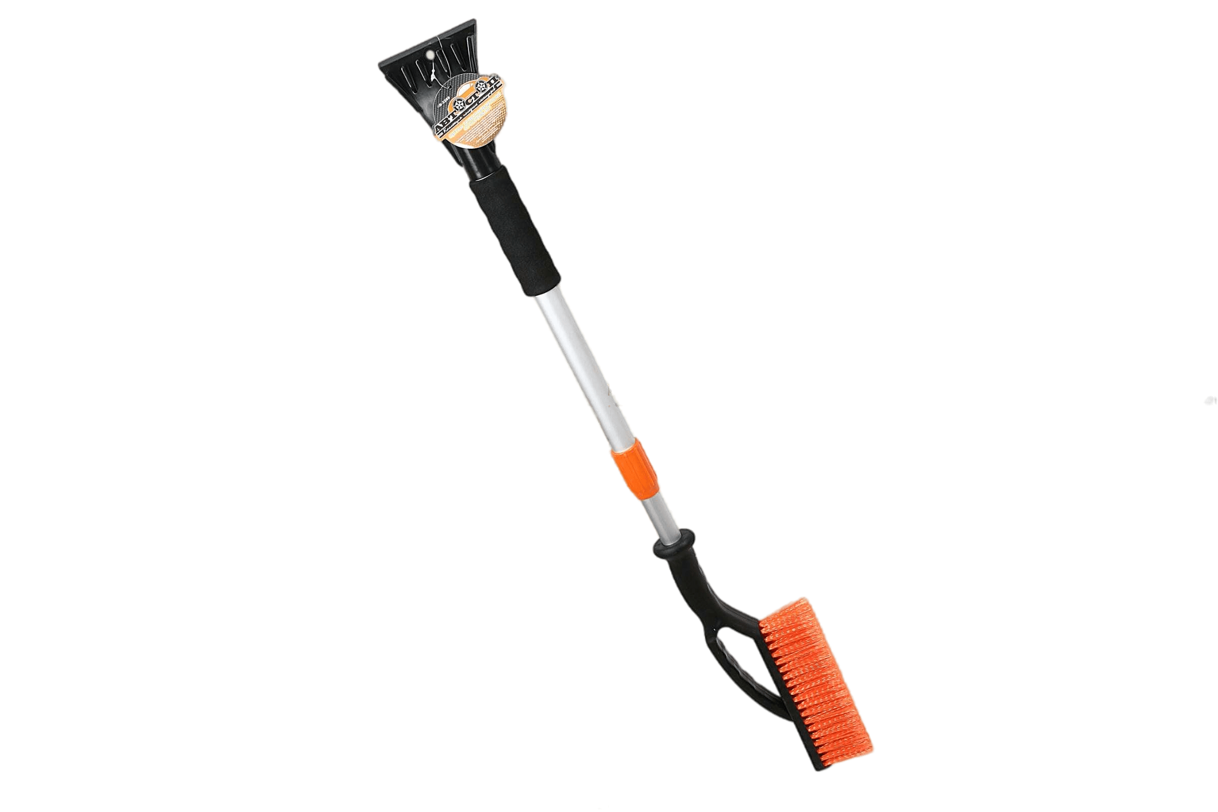 Щетка АВ-2268 для снега телескопическая со скребком и мягкой ручкой 87-120 см АВТОСТОП (АВ-2268)