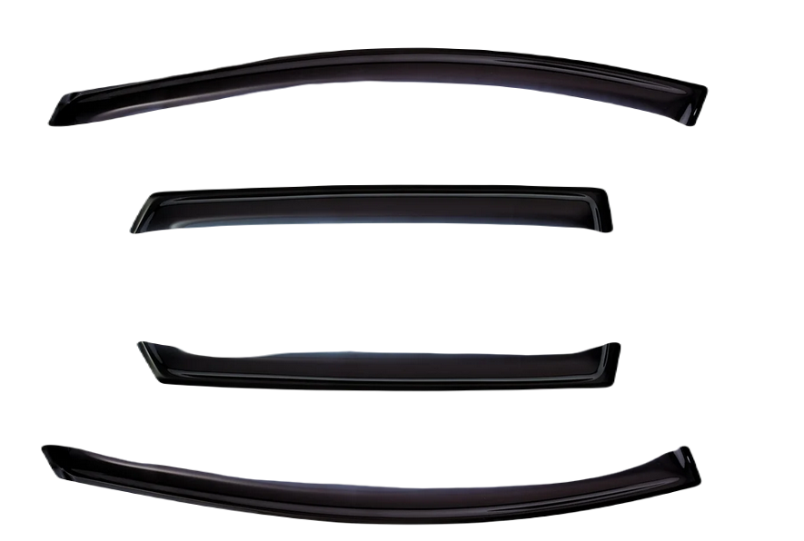 SNIQAS1332 Дефлекторы боковые Nissan Qashqai (2013-) (SIM) 4 шт. темные
