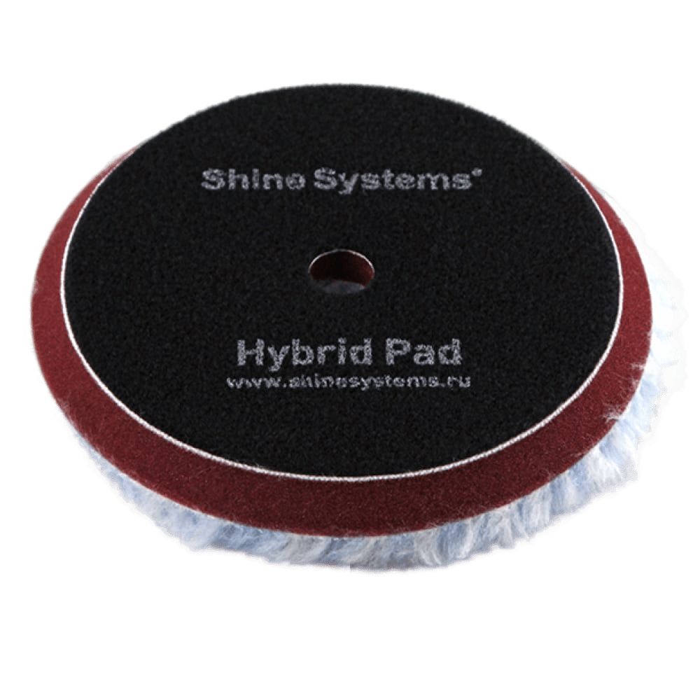 SS535 Shine Systems Hybrid Pad - гибридный полировальный круг, 75 мм