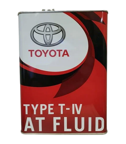 Toyota масло трансмиссионное ATF Type T-IV 4л белая банка 08886-01705/08886-81015