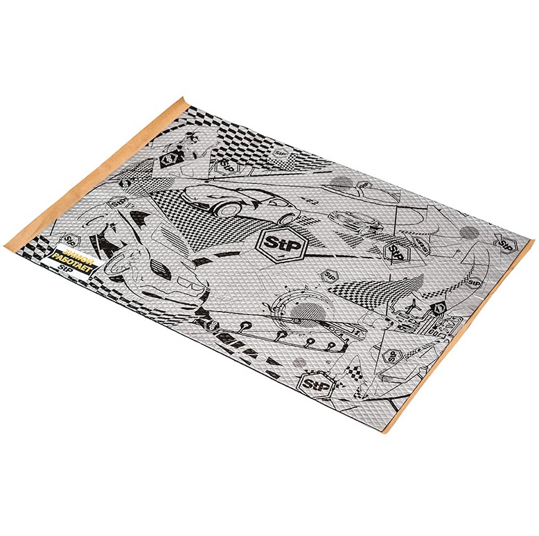 Вибропоглотитель Вибропласт Silver 3мм. лист 0,75*0,47м//10