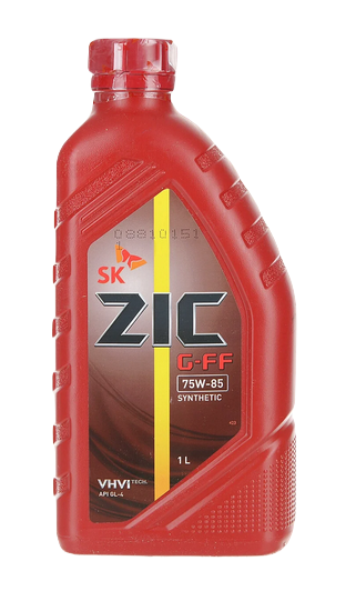 ZIC 132626 масло трансмиссионное G-FF 75w85 GL-4 для МКПП синтетическое 1л