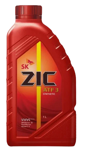 ZIC 132632 ATF 3 масло трансмиссионное для автоматических трансмиссий синтетическое 1л
