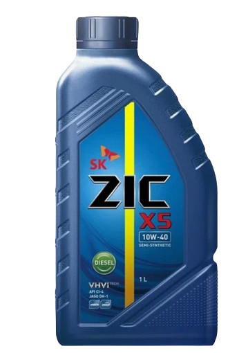 ZIC 132660 масло моторное X5 DIESEL 10W40 CI-4 дизельное полусинтетическое 1л